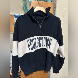 Brandy Melville Women’s Georgetown 1/4 Zip Sweater
